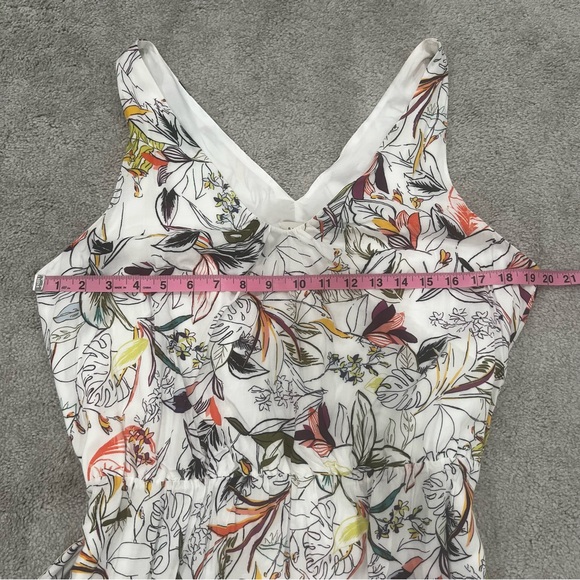 A New Day Floral A-Line Dress Women’s L - Picture 7 of 8